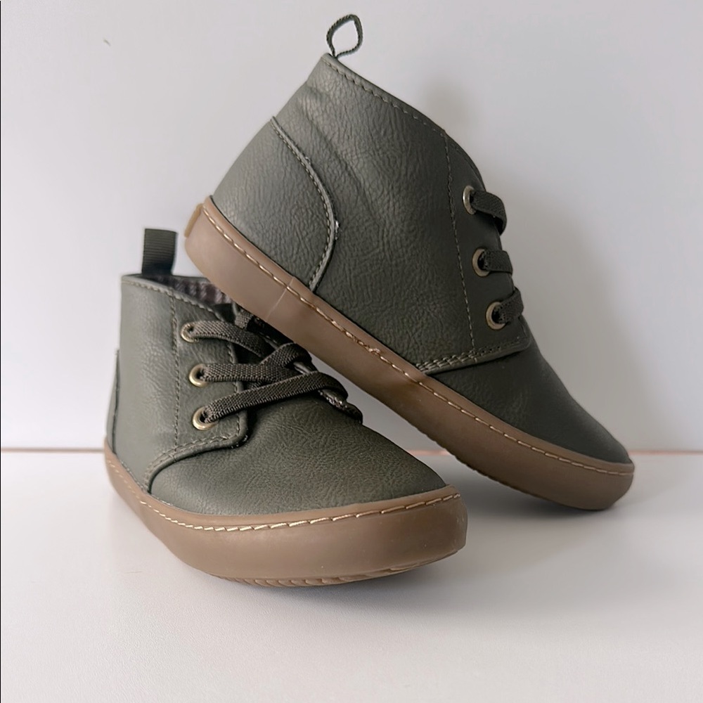 Kid’s Olive Green Casual Shoes